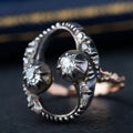 Vintage Old Mine Cut Diamond Ring - LUXORIA VITA