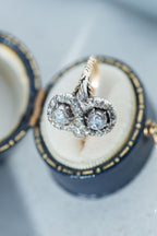 Antique Rosecut Diamond Cluster Toi Moi Entourage Ring - LUXORIA VITA