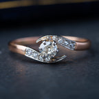 Antique Diamond Swirl Ring - LUXORIA VITA