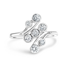 1970's Vintage Diamond Crossover Ring - LUXORIA VITA