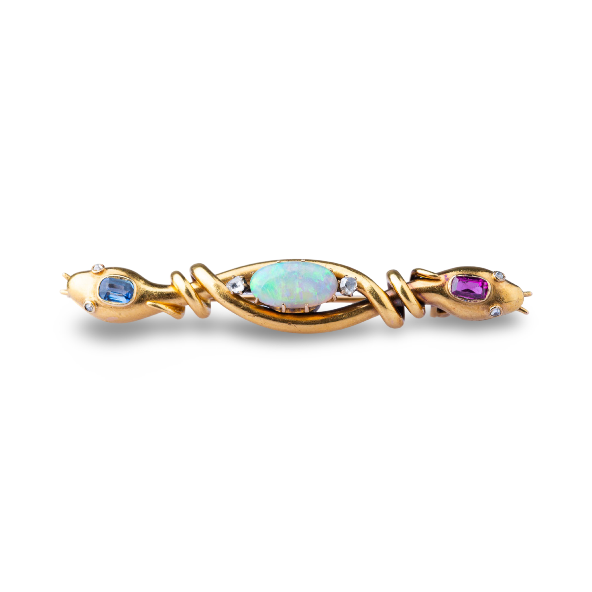 Antique Snake Brooch - LUXORIA VITA