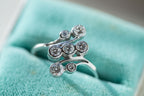 1970's Vintage Diamond Crossover Ring - LUXORIA VITA