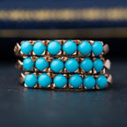 Vintage Turquoise Harem Ring - LUXORIA VITA