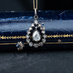 Victorian Rosecut Diamond Pendant - LUXORIA VITA