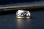 Vintage Sapphire Star ring - LUXORIA VITA