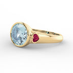 LUX Signature Aquamarine Ring - LUXORIA VITA