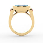 LUX Signature Aquamarine Ring - LUXORIA VITA