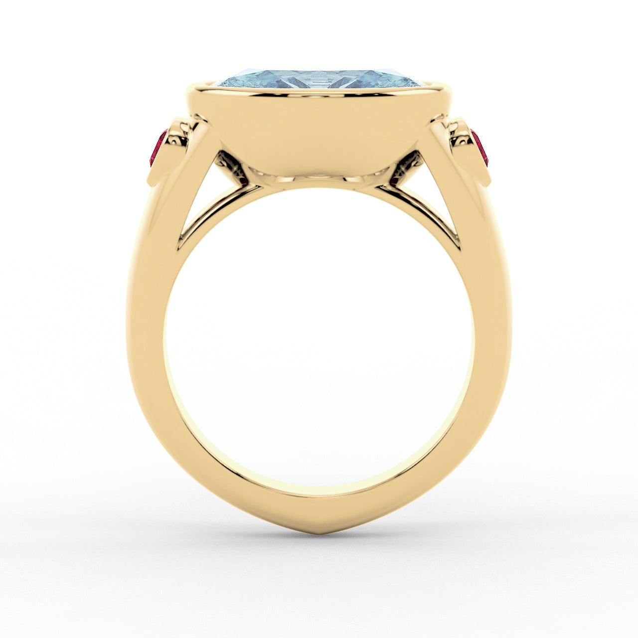 LUX Signature Aquamarine Ring - LUXORIA VITA