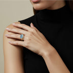 LUX Signature Aquamarine Ring - LUXORIA VITA