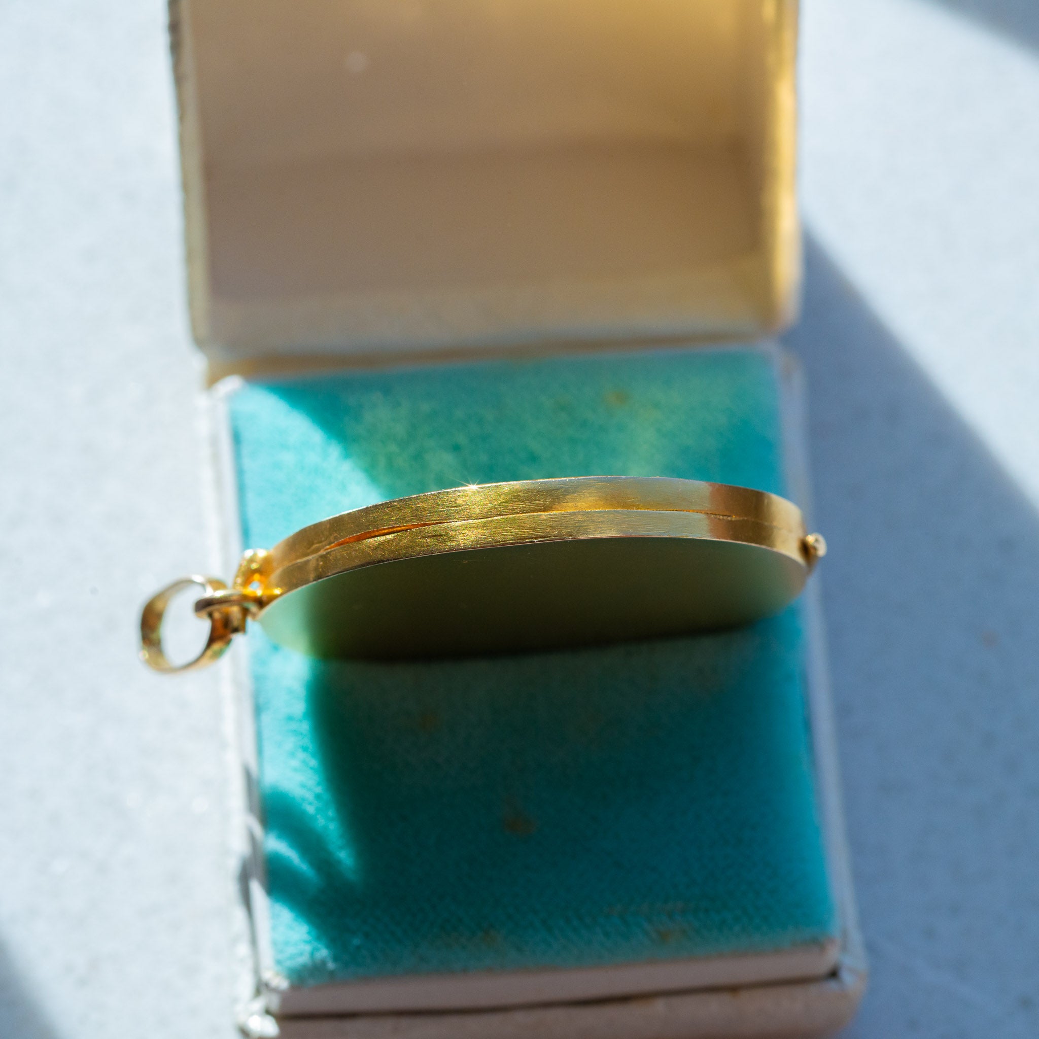 Art Nouveau High Carat Lady Locket