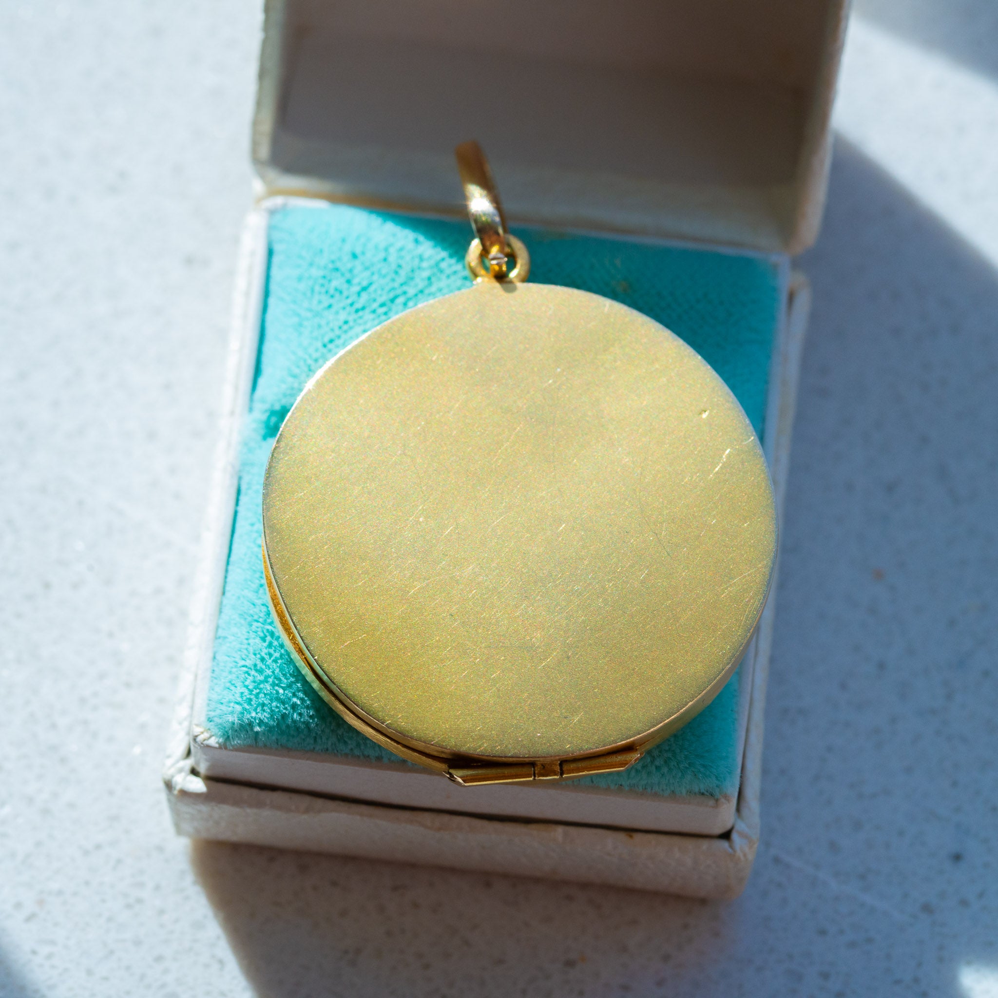 Art Nouveau High Carat Lady Locket