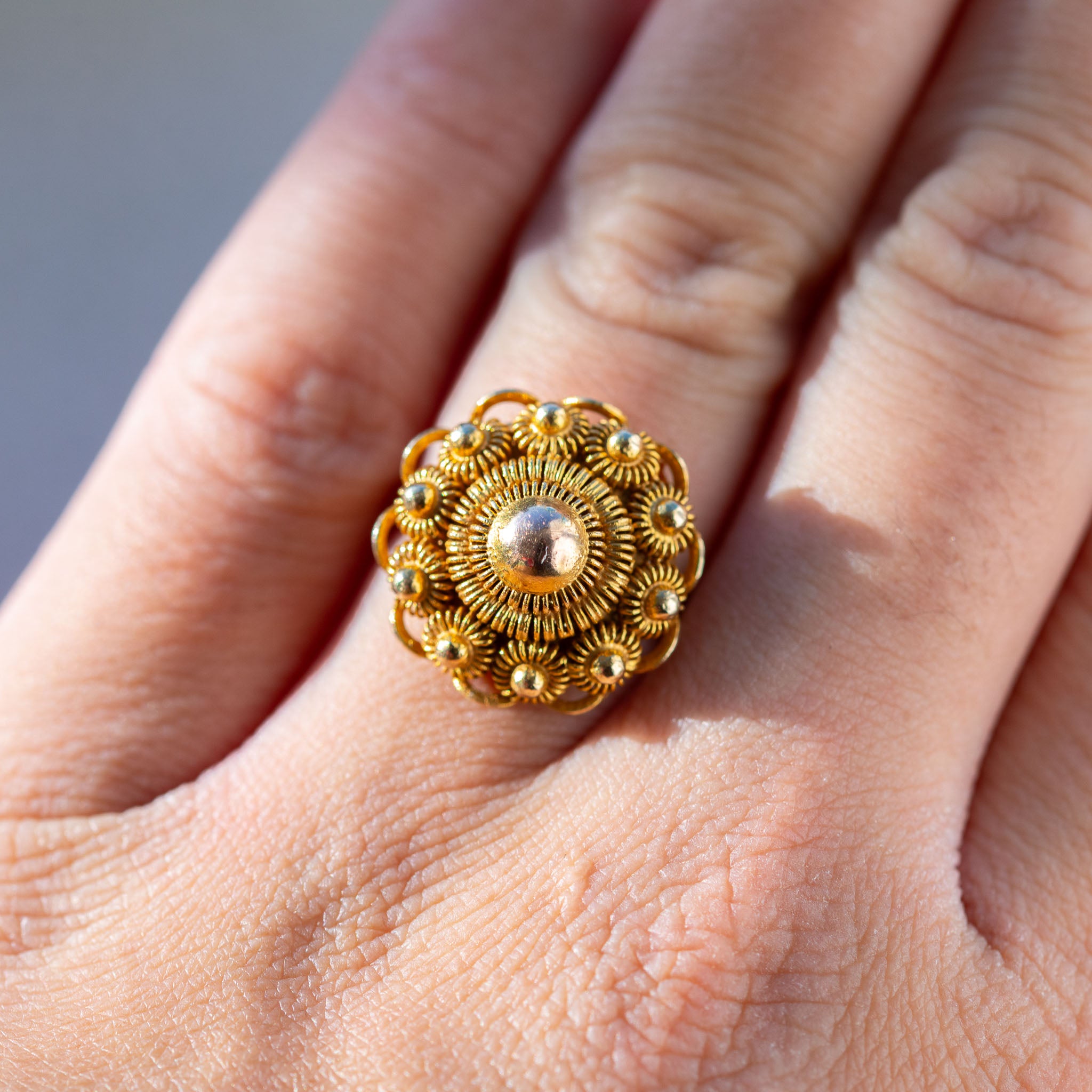 Vintage Dutch "Zeeuwse Knoop" Entourage Ring