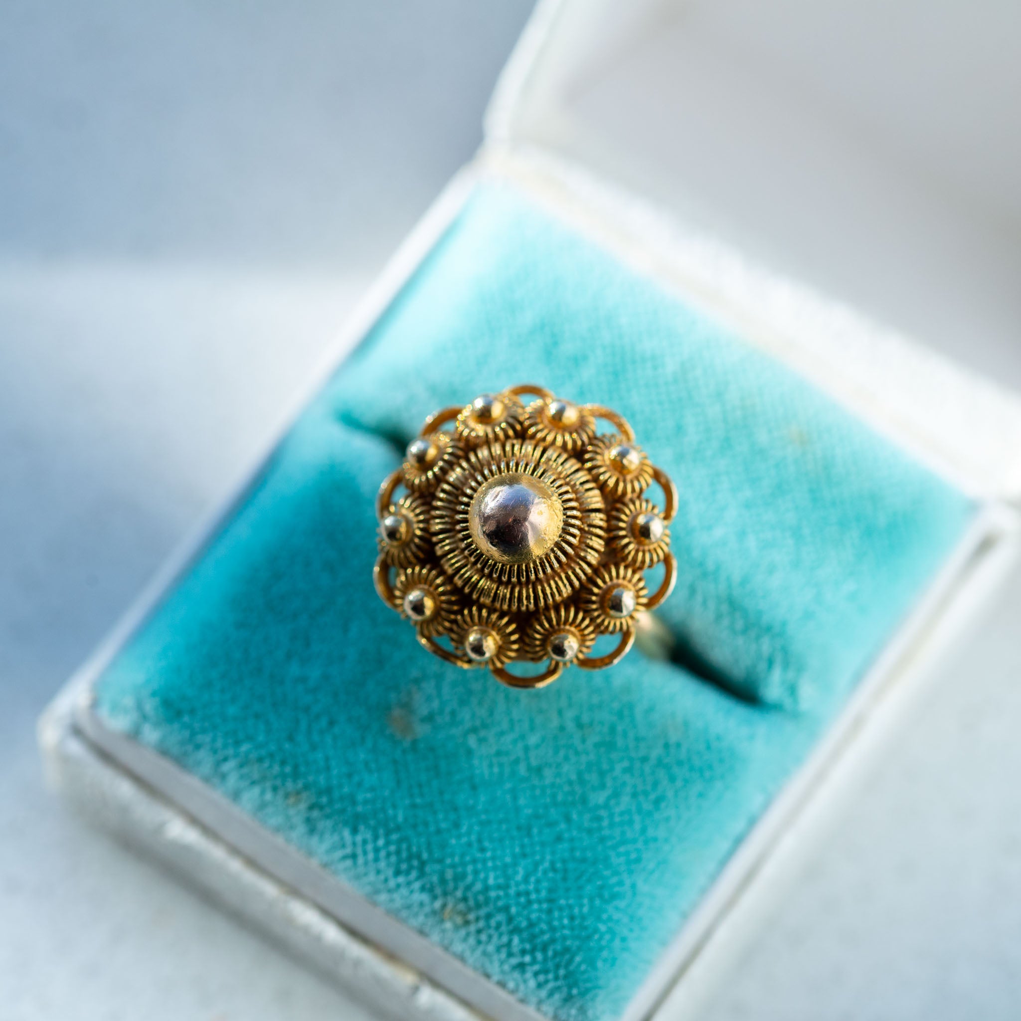 Vintage Dutch "Zeeuwse Knoop" Entourage Ring