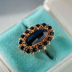 Vintage Dutch Garnet Ring - LUXORIA VITA