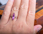 Vintage Tourmaline Navette Ring - LUXORIA VITA