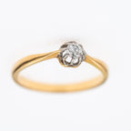 French Antique Diamond Solitaire Ring - LUXORIA VITA