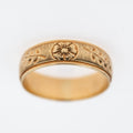 Vintage Blossom Wedding Band - LUXORIA VITA