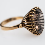 Vintage Smokey Topaz Ring - LUXORIA VITA