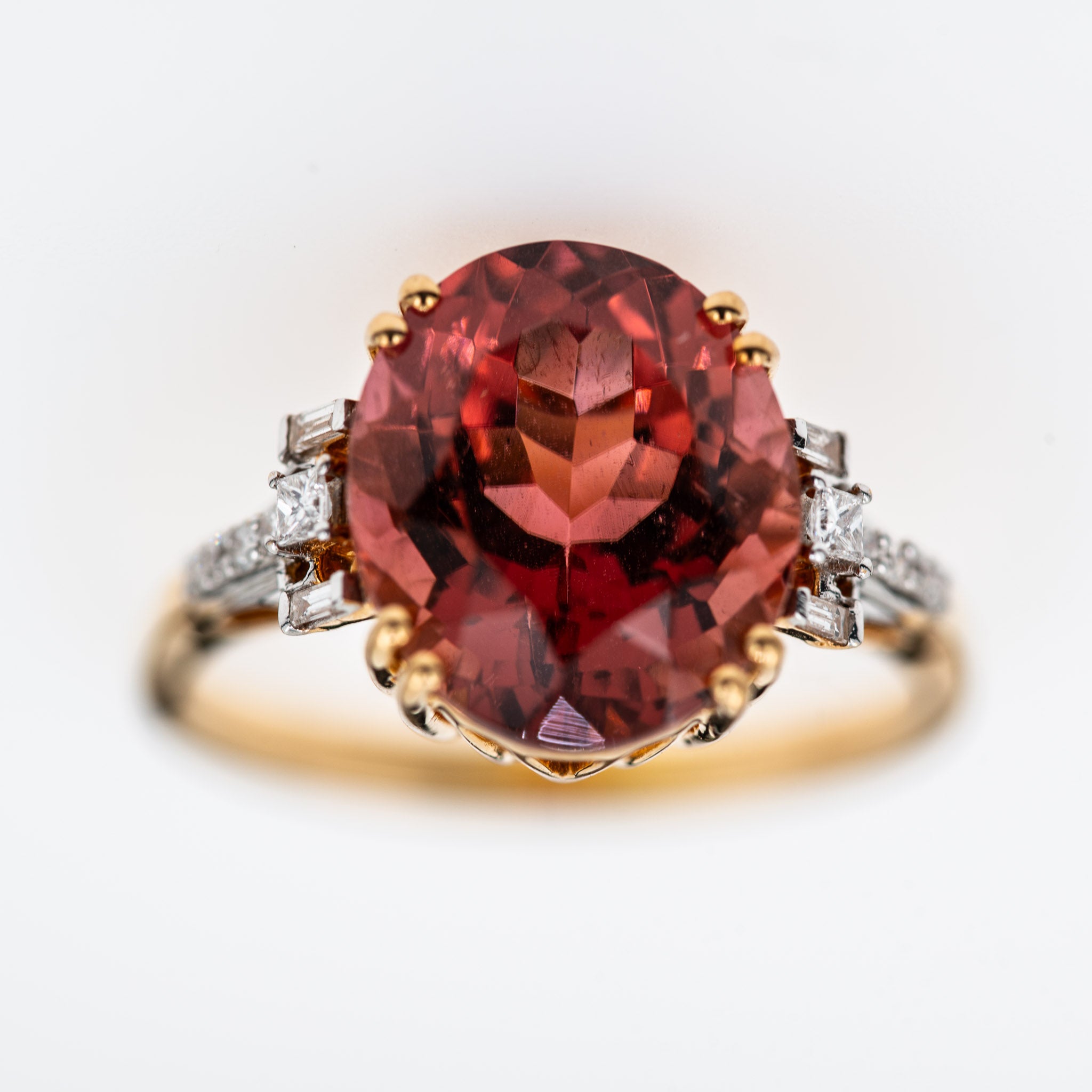 Cocktail Rubellite Tourmaline Ring - LUXORIA VITA