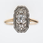 Art Deco 0.25ct Diamond Ring - LUXORIA VITA