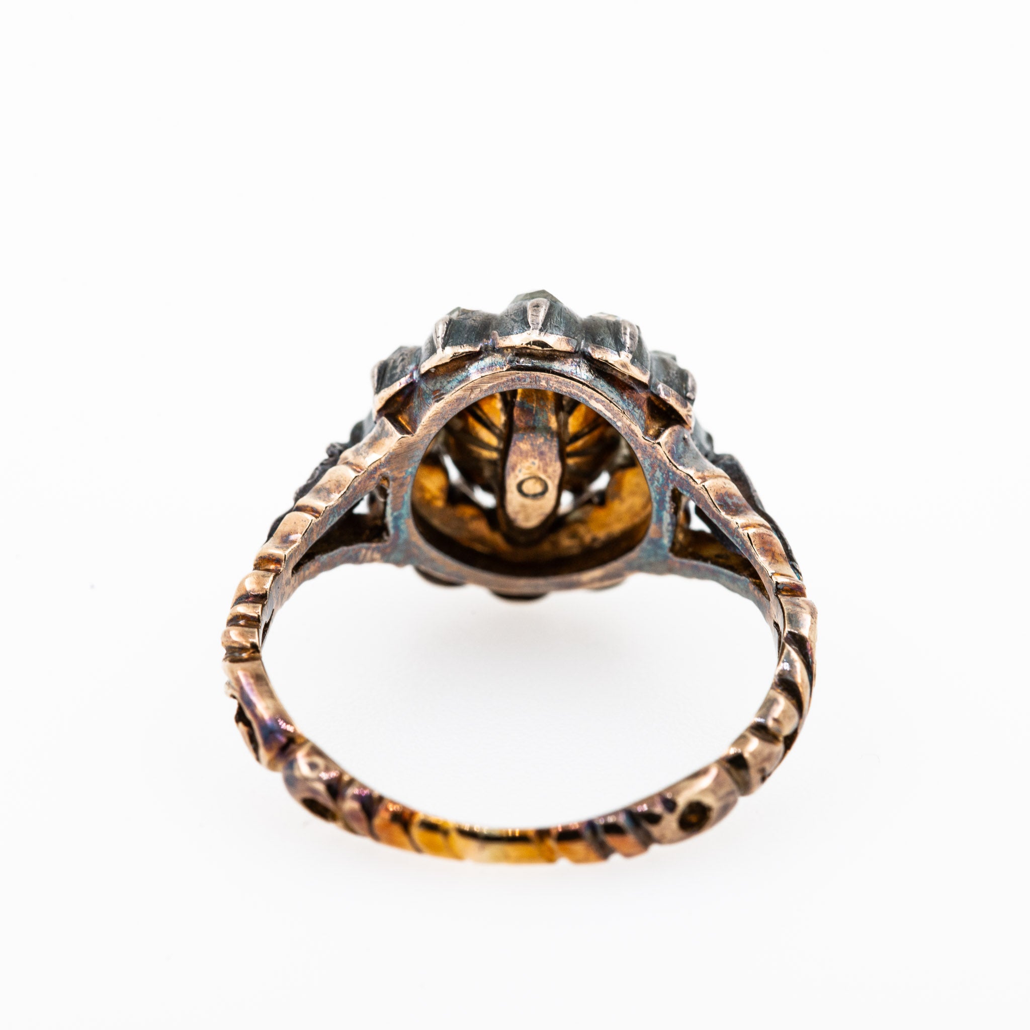 2.00ct Rosecut Diamond Entourage Ring - LUXORIA VITA