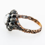 2.00ct Rosecut Diamond Entourage Ring - LUXORIA VITA
