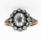 2.00ct Rosecut Diamond Entourage Ring - LUXORIA VITA