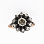 Rosecut Diamond Entourage Ring - LUXORIA VITA