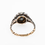 Dutch Foiled Rosecut Diamond Pearl Ring - LUXORIA VITA