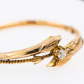 Edwardian Bypass OMC Diamond Bracelet 14K Gold - LUXORIA VITA