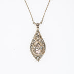Art Deco Rosecut Diamond Necklace - LUXORIA VITA