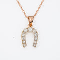 Victorian Horseshoe Oldminecut Diamond Pendant - LUXORIA VITA