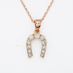 Victorian Horseshoe Oldminecut Diamond Pendant - LUXORIA VITA