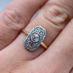 Art Deco 0.25ct Diamond Ring - LUXORIA VITA