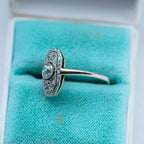 Art Deco 0.25ct Diamond Ring - LUXORIA VITA
