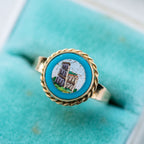 Colosseum Micromosaic Ring ||| - LUXORIA VITA