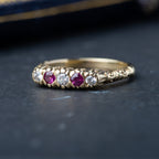 Antique Ruby Diamond Ring - LUXORIA VITA