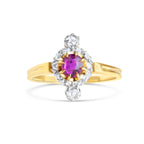 Antique Ruby Diamond Ring - LUXORIA VITA