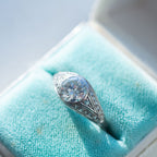 Art Deco 1.80ct Solitaire Diamond Ring - LUXORIA VITA