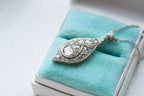 Art Deco Rosecut Diamond Necklace - LUXORIA VITA