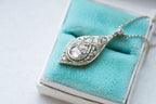Art Deco Rosecut Diamond Necklace - LUXORIA VITA