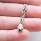 Antique Dutch Foiled Rosecut Diamond Pendant - LUXORIA VITA