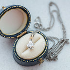 Antique Dutch Foiled Rosecut Diamond Pendant - LUXORIA VITA