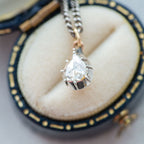 Antique Dutch Foiled Rosecut Diamond Pendant - LUXORIA VITA