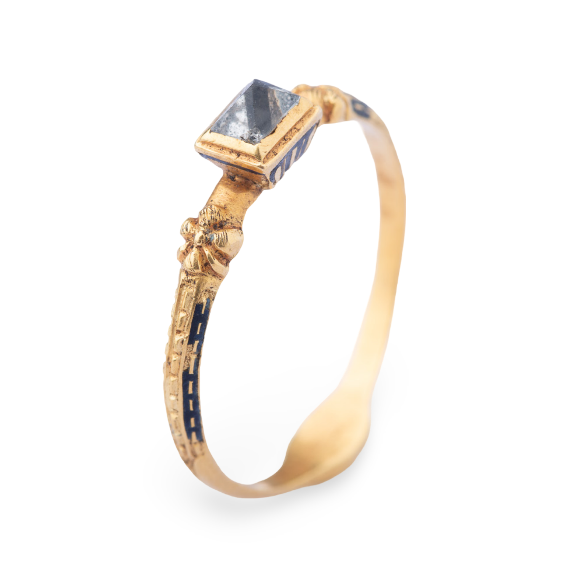 Rare 17th Century Renaissance Ring - LUXORIA VITA