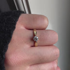 Vintage Oud Geslepen Diamanten Ring