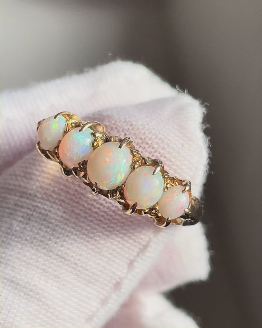 Antique English Opal Ring