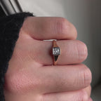 Antieke diamanten ring uit de jaren 1910