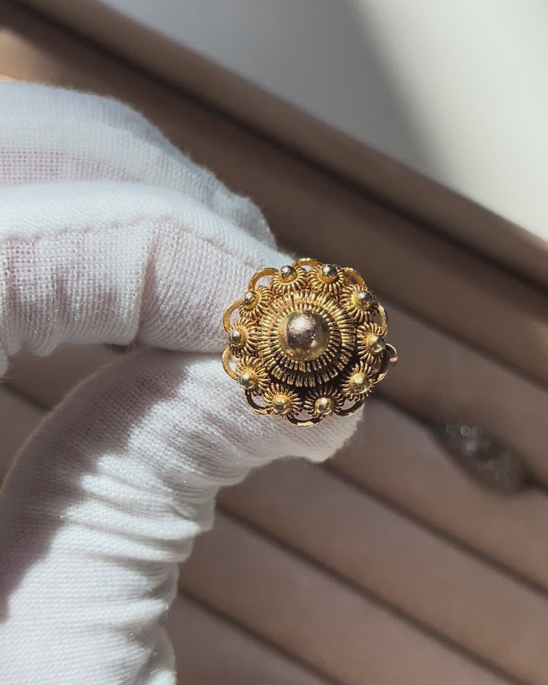 Vintage Dutch "Zeeuwse Knoop" Entourage Ring