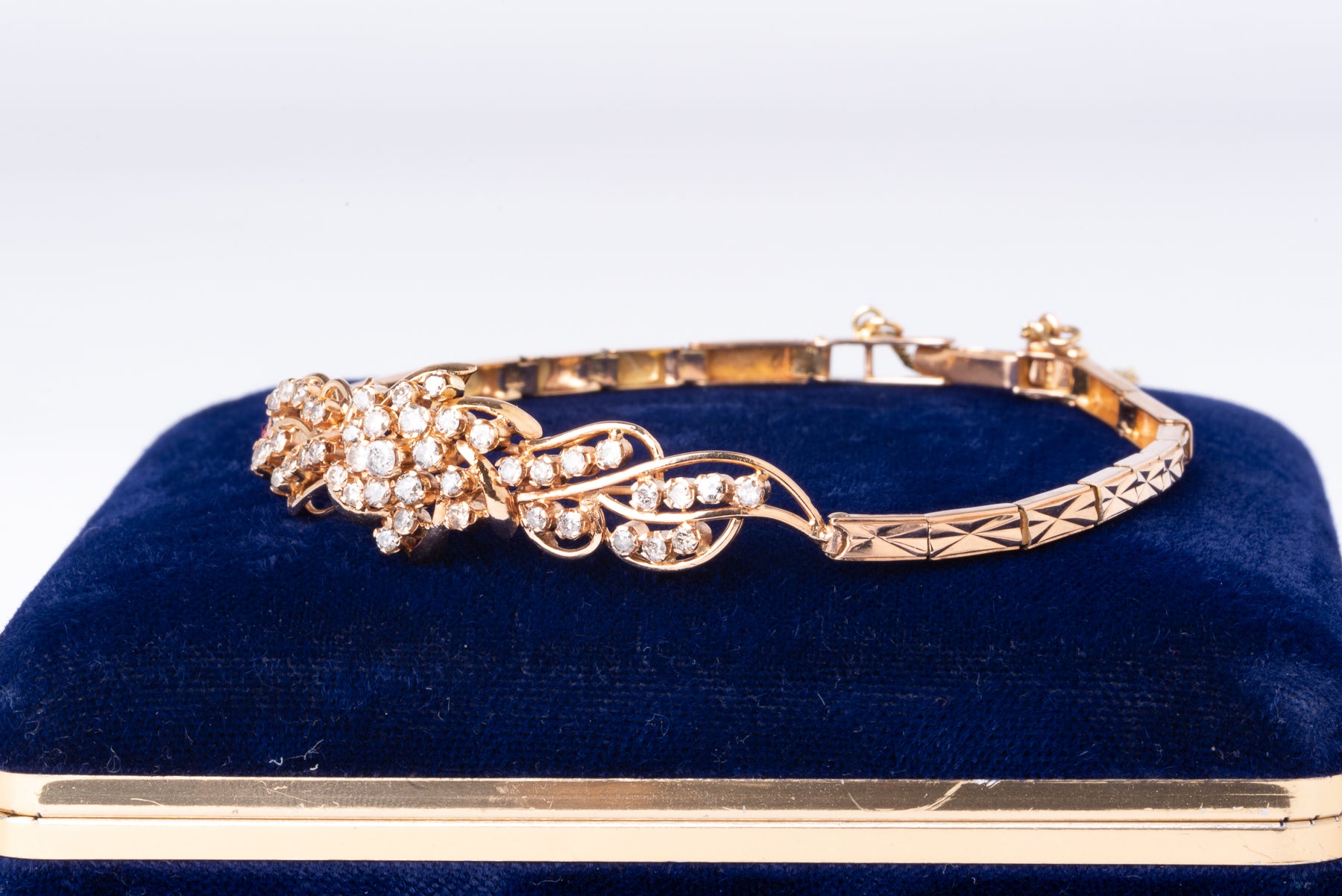 Vintage 1.44ct Brilliant Cut Diamond Bracelet - LUXORIA VITA
